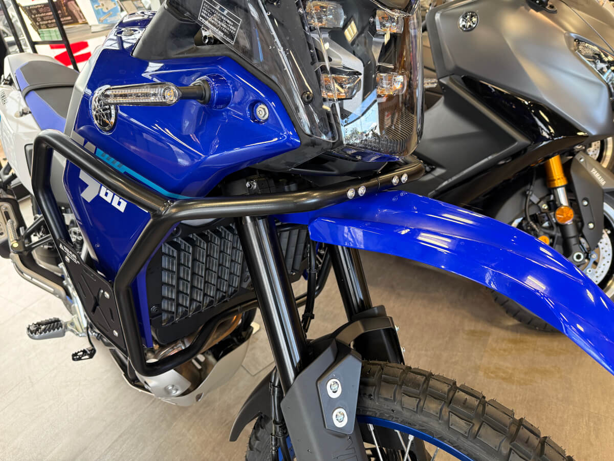 アップフェンダー仕様TENERE700を納車させて頂きました。