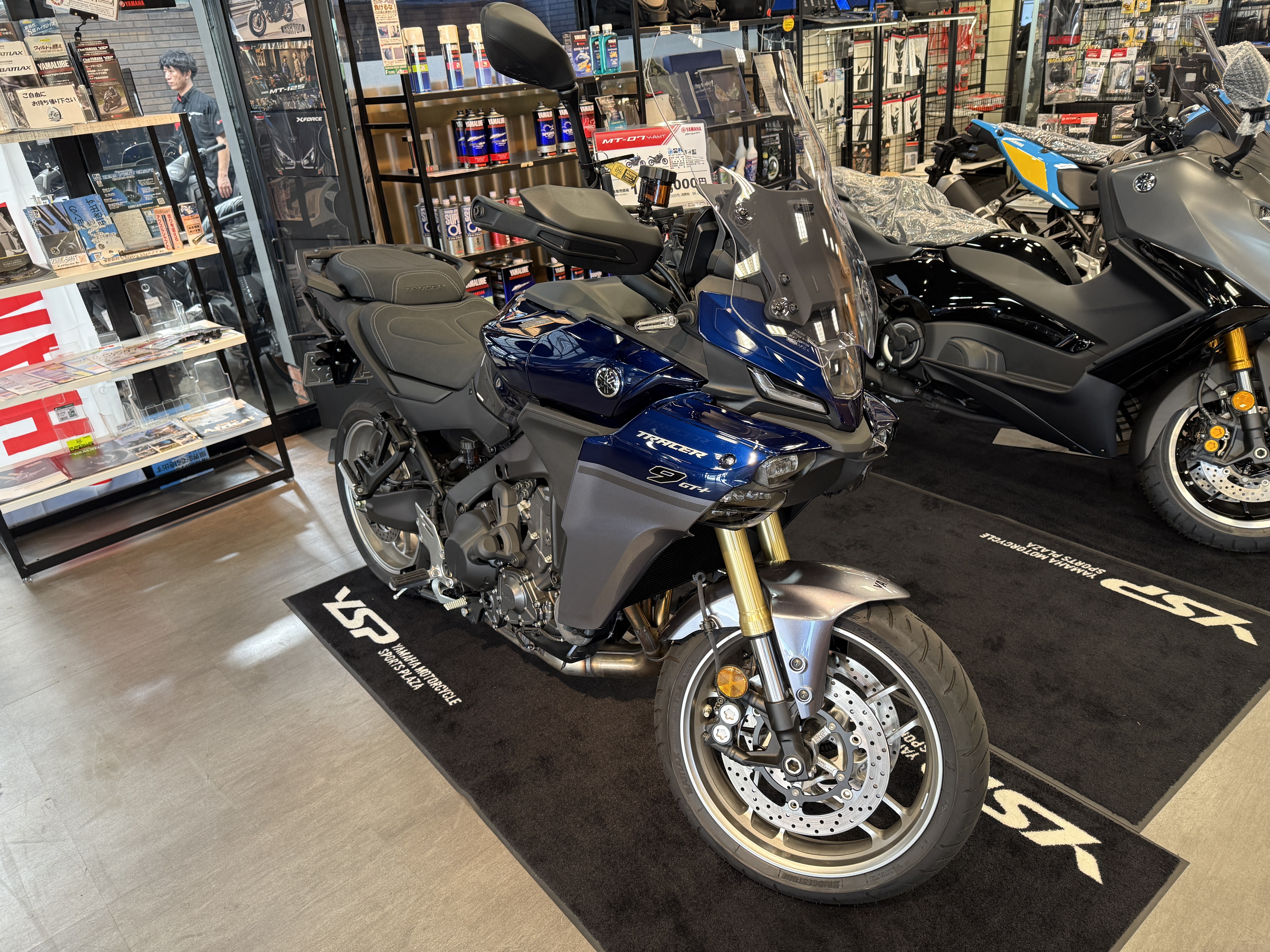 TRACER9GT+Y-AMTの試乗車をご準備しています。